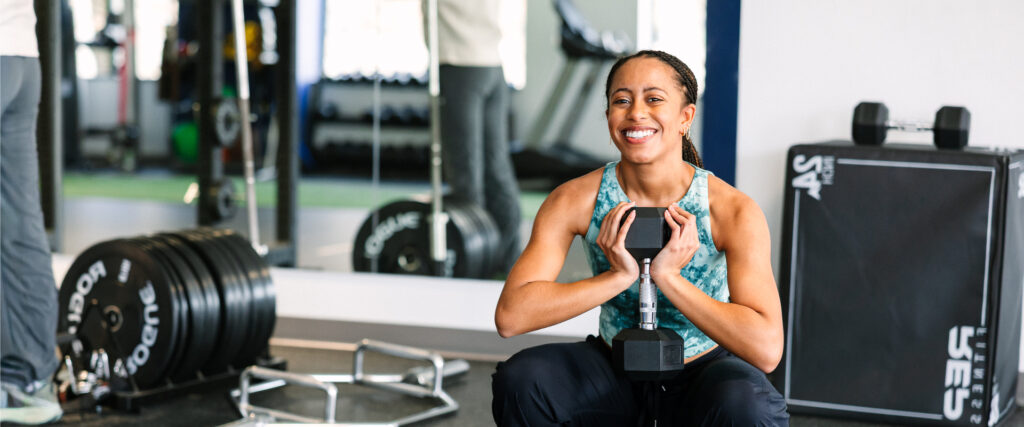 girl-squatting-with-weights-full-strength-physical-therapy-alexandria-arlington-springfield-va